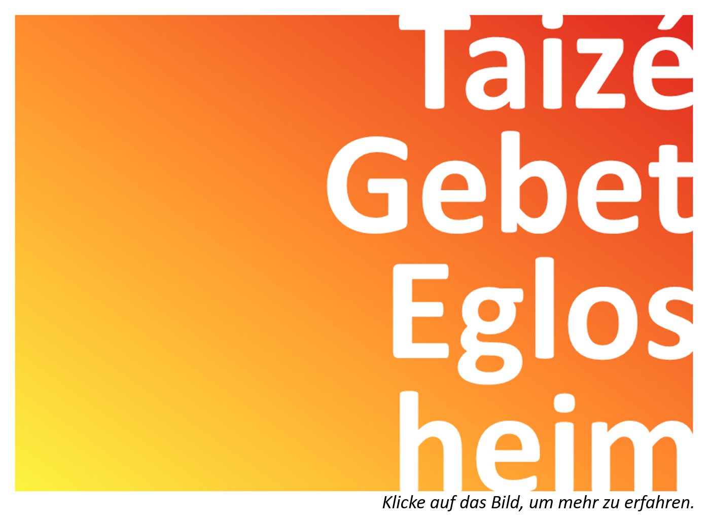 taize gebet